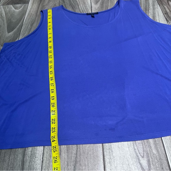 Eileen Fisher Set Women's Purple Sweater Cardigan and tank Sz:3X - Picture 10 of 15